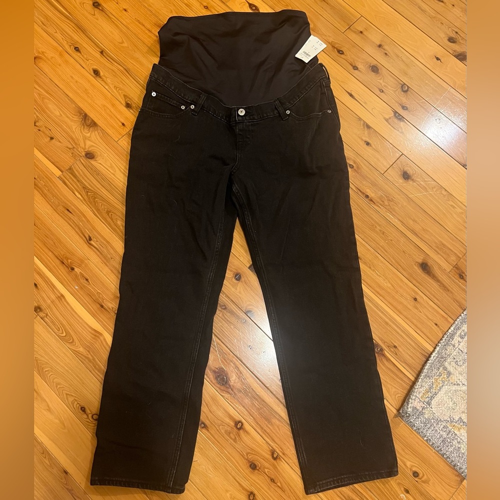 Abercrombie & Fitch Maternity Straight Ankle Jeans